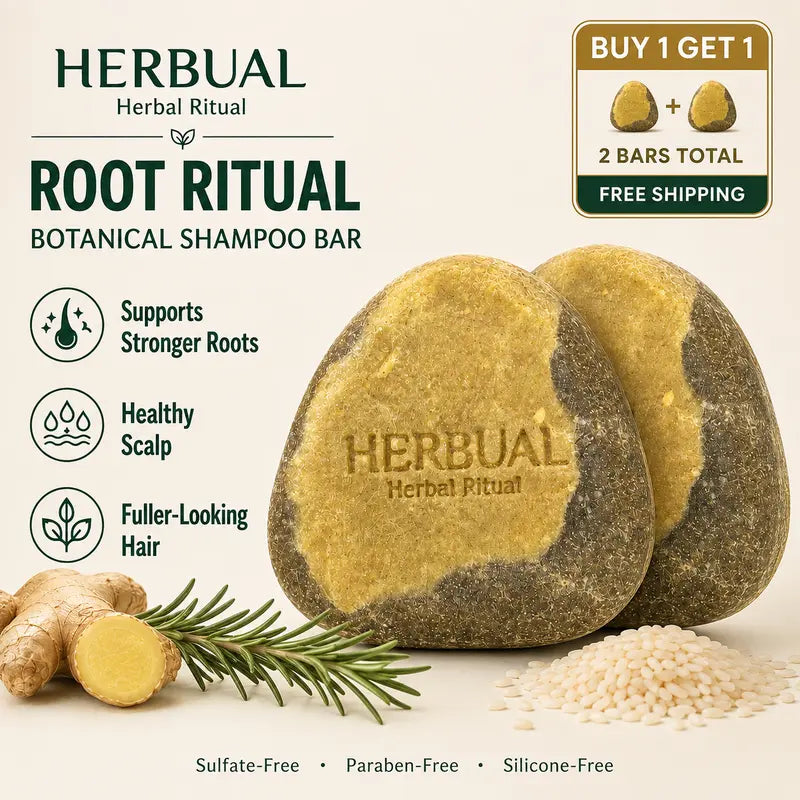 Herbal Root Care Botanical Shampoo Bar 2-Pack