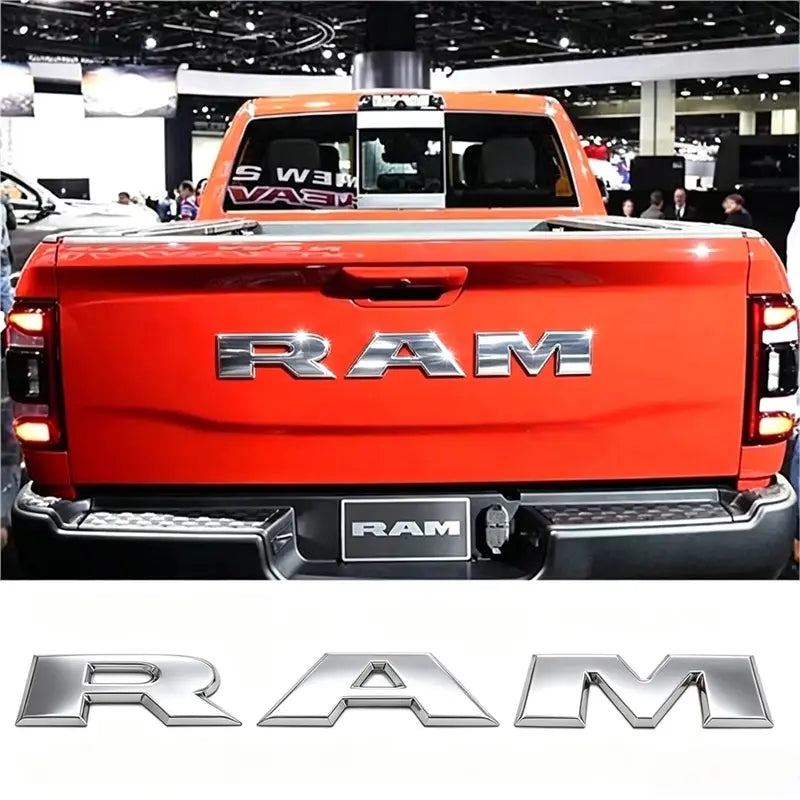 Suitable for Dodge RAM tailgate 3D emblem