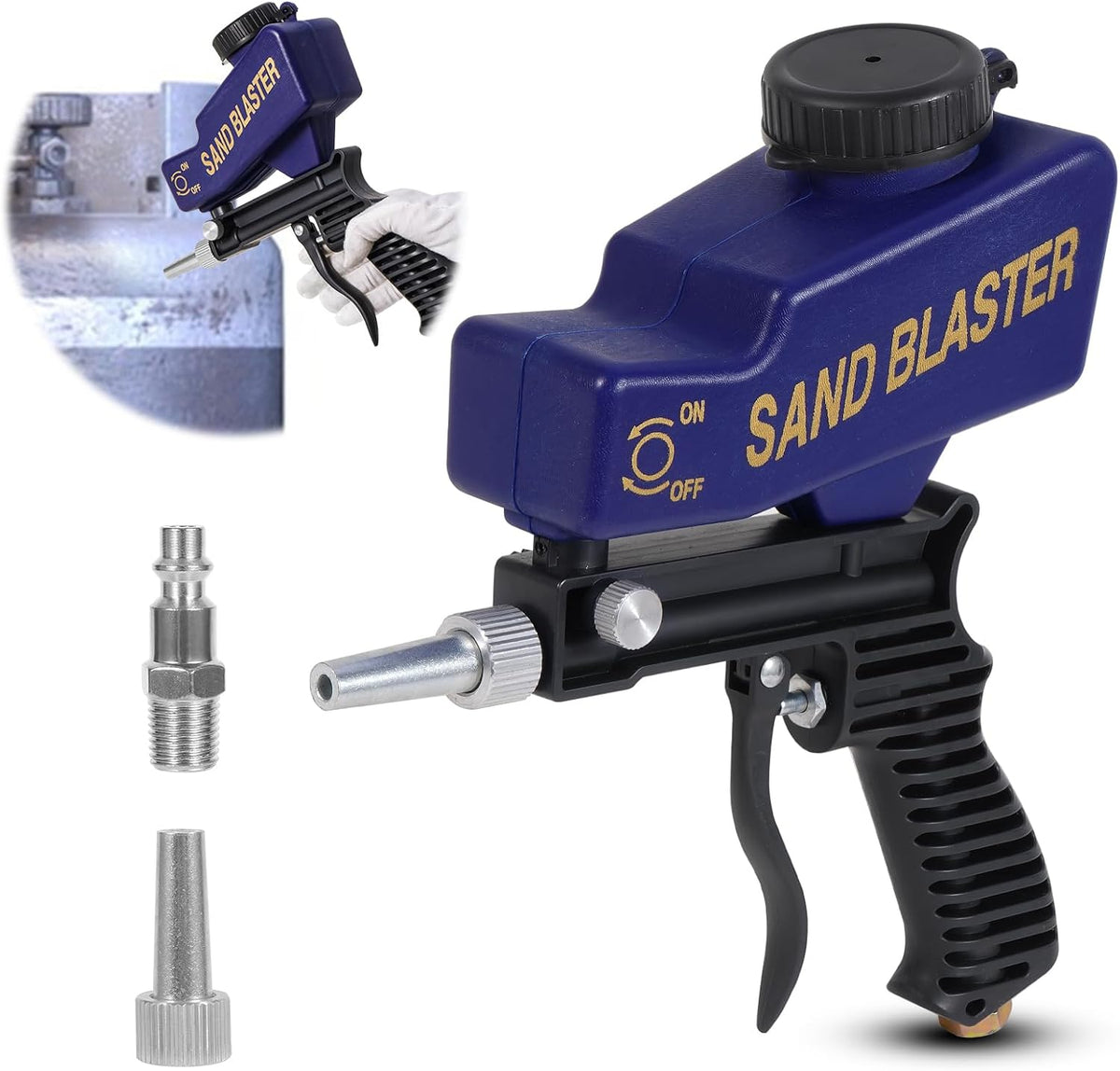 Soda Blasting Equipment Portable Handheld Pneumatic Tools