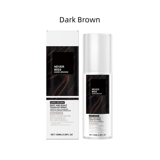 Scalp Touch-Up Spray - Dark Blonde | Temporary Gray Coverage for Roots & Thinning Hair | Waterproof, Sweat-Resistant