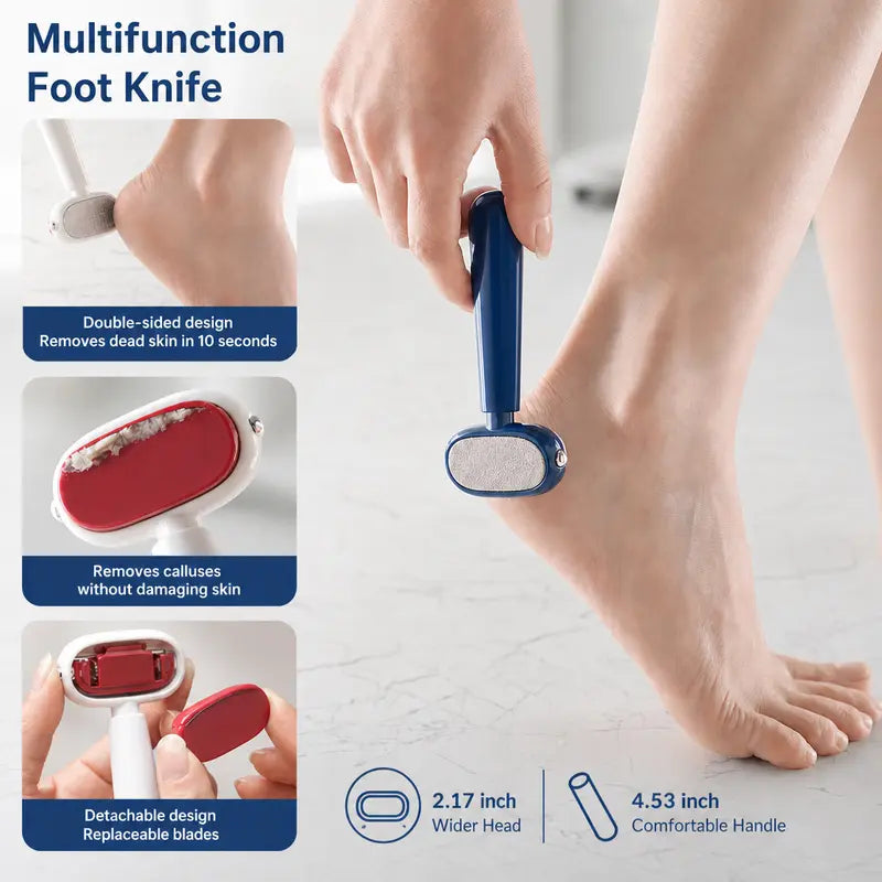2PCS Dual‑Sided Foot Callus Remover