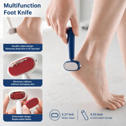 2PCS Dual‑Sided Foot Callus Remover