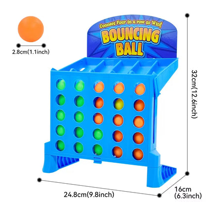 Portable Game with Bouncing Balls