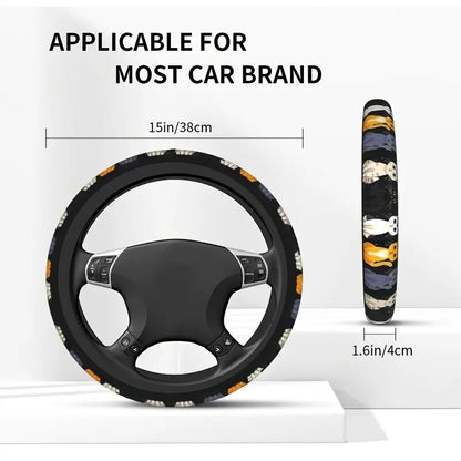 Cute Cat-Themed Steering Wheel Cover