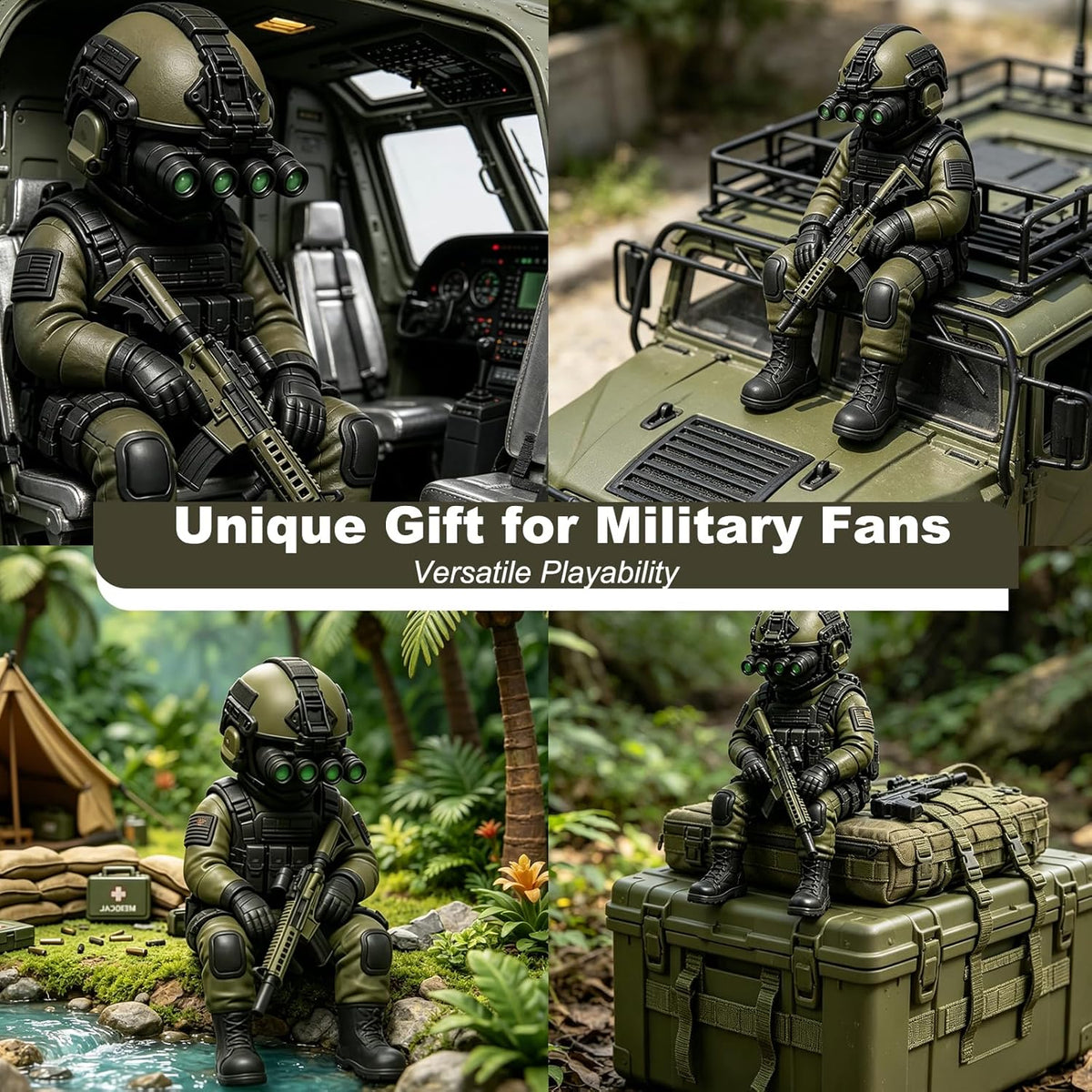 Tactical Mini Soldier Figurine
