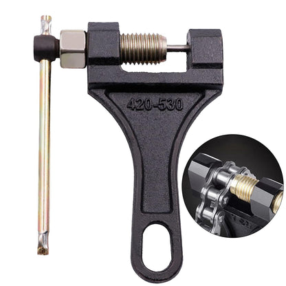 Chain Breaker #420-530, Heavy Duty Chain Breaker Riveting Tool