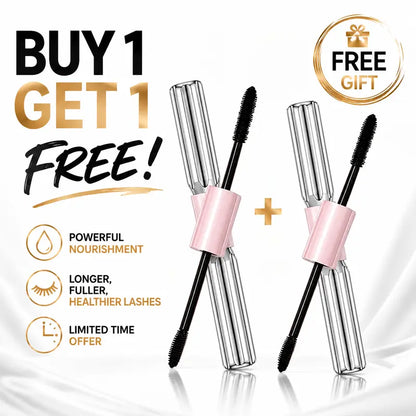 2PCS Dual-Ended 2-in-1 Glycerin-Infused Mascara for Adults