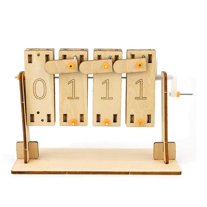 Binary Demonstrator Educational Kit — Ages 11–14 | DIY STEM Kit for Learning Binary