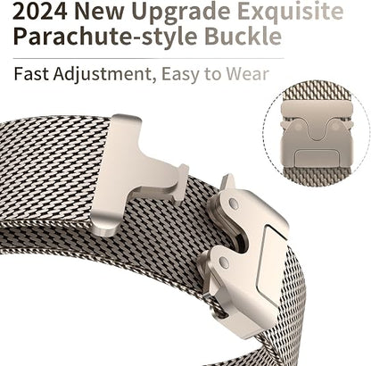 2026 Titanium Milanese Suitable forApple Watch Band
