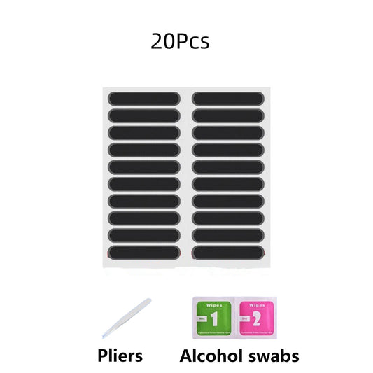 20Pcs Phone Speaker Covers, Universal Phone Speaker Dust-Proof Stickers Phone Speaker Mesh
