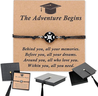 2026 Compass Bracelet Graduation Bracelet Gifts