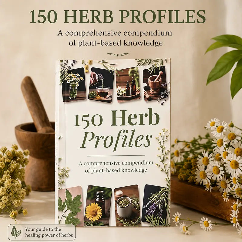 150 Herb Profiles Herbal Medicine Reference Softcover Book