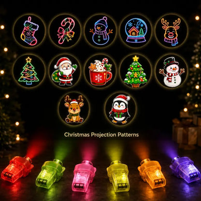 LED Finger Projection Ring