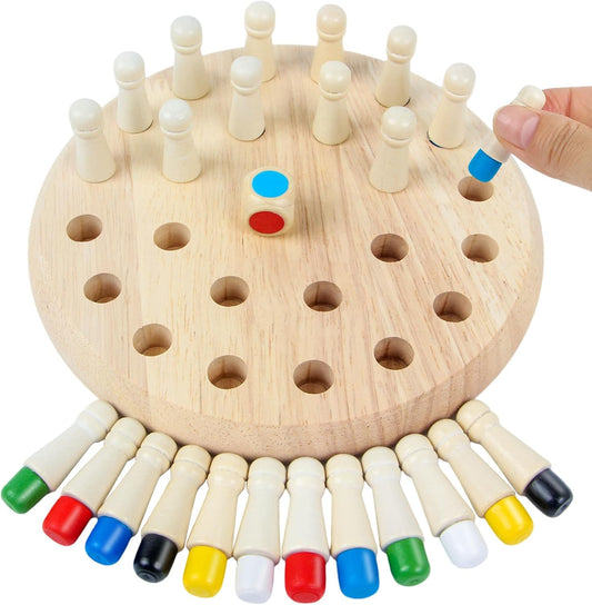 Wooden Memory Chess