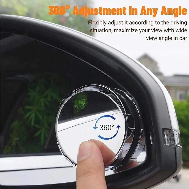 2Counts Safety driving mirror,Car Blind Spot Mirror