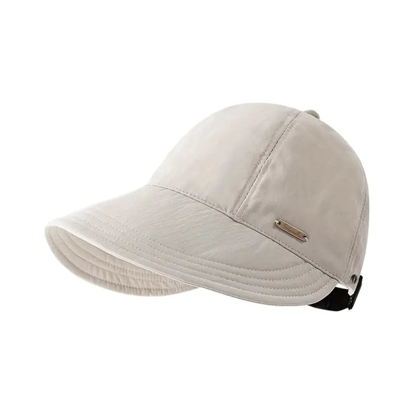 Stylish Wide-Brim Sun Hat – Unisex, Foldable, Adjustable, Quick-Drying
