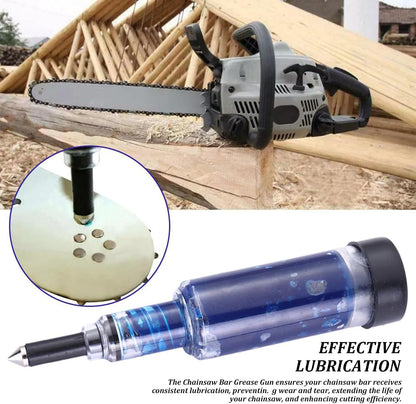 Heavy-Duty Chain Saw & Lawn Mower Oil Injector