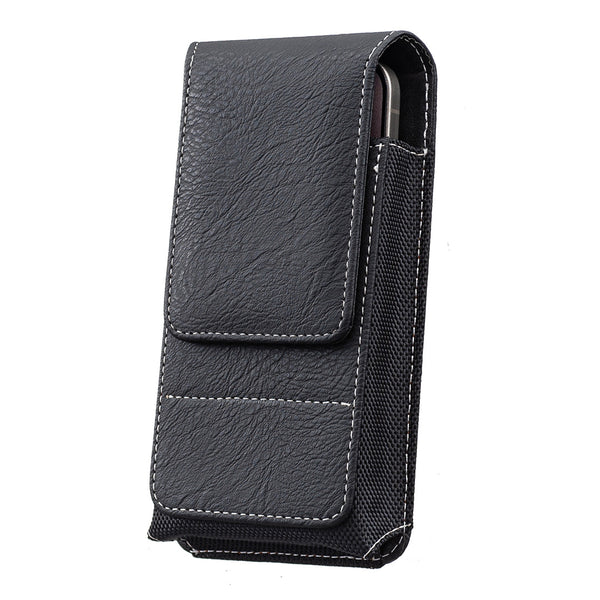 Ergonomic flip phone holster