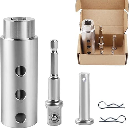 Trailer Jack Drill Adapter Compatible Set