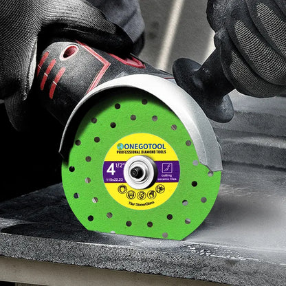 3PCS 4-1/2 Inch Diamond Saw Blade for Tile Cutting