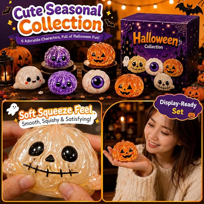 Fun Halloween Slow-Rising Soft Toy