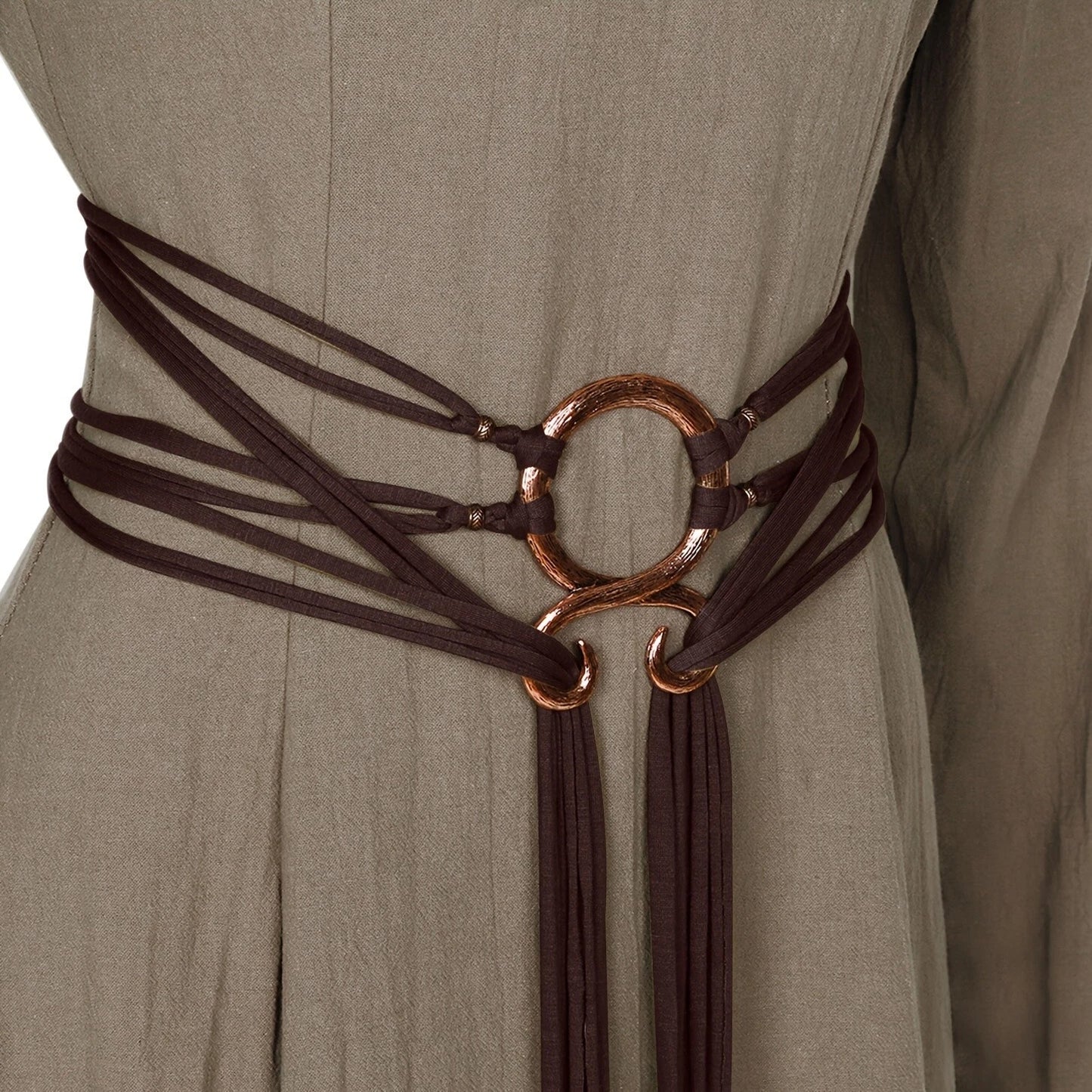 Serpentine Nordic Medieval Renaissance Vintage Style Woven Waist Chain