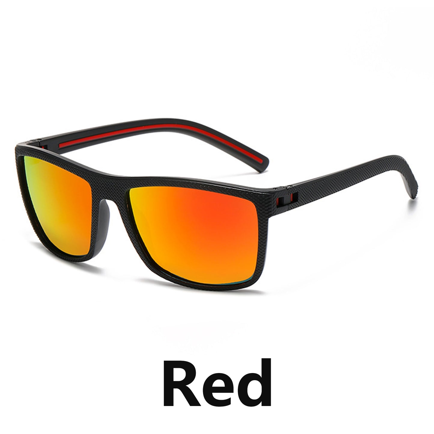 Square Polarized Golf Sunglasses for Men UV Protection