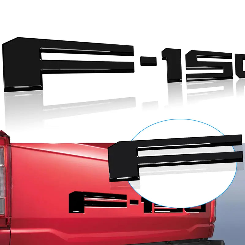 Ford F-150 Pickup Tailgate Letter Decals