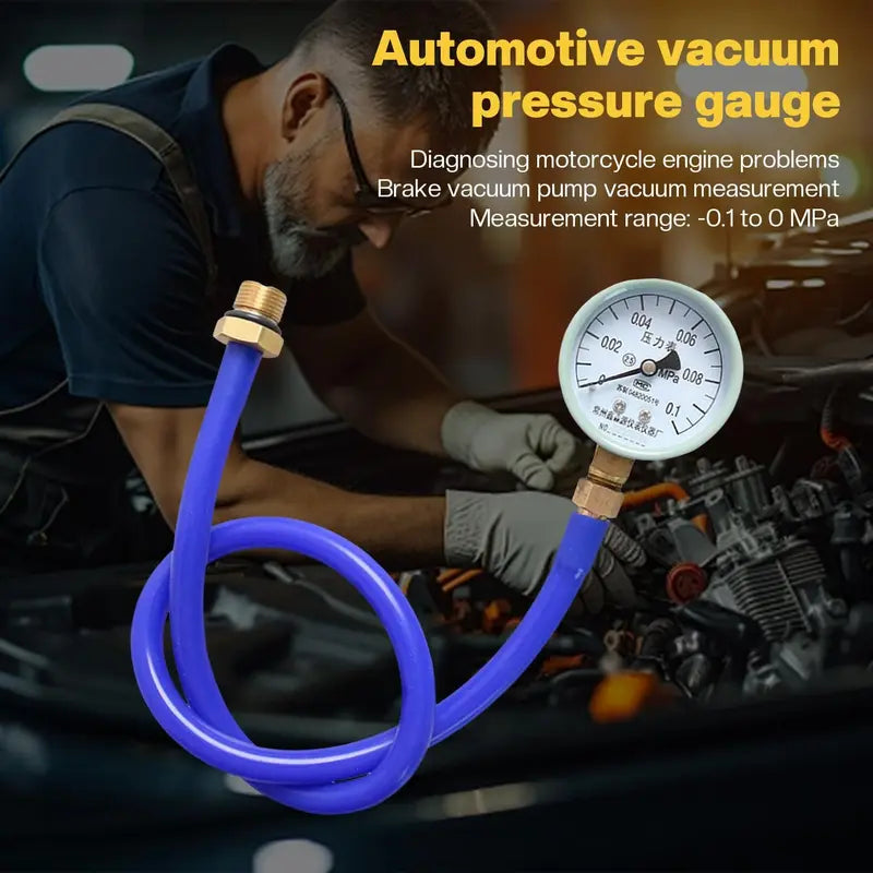 Exhaust Back Pressure Tester, Three-Way Catalytic Converter Exhaust Pressure Test Kit