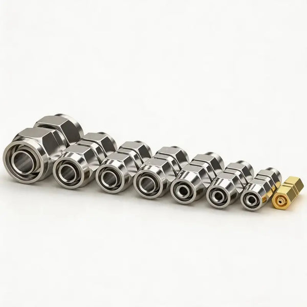 Stainless Steel Compression Tube Fitting Set