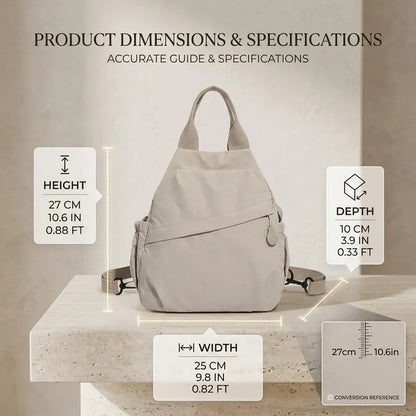 Women's Small 3-in-1 Multifunctional Backpack
