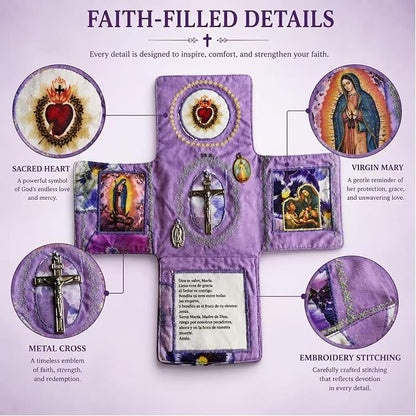 Handmade Catholic Prayer Pocket Set