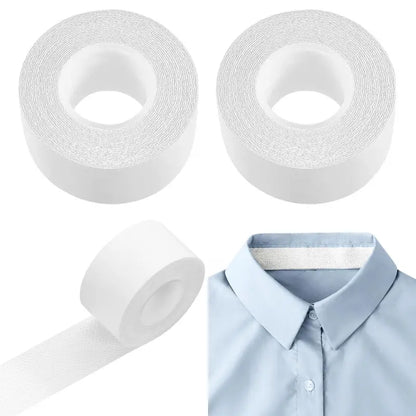2 Rolls Sweat Pads Collar Protectors for Men Shirts