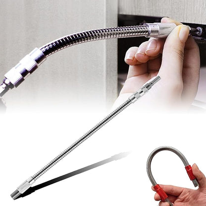 Premium Hex-Shank Metal Flexible Universal Extension Rod