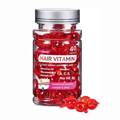 Hair Vitamins Moroccan Oil Capsules for Women & Men