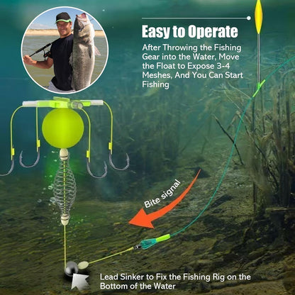 4PCS Four-Hook Anti-Tangle Fishing Set