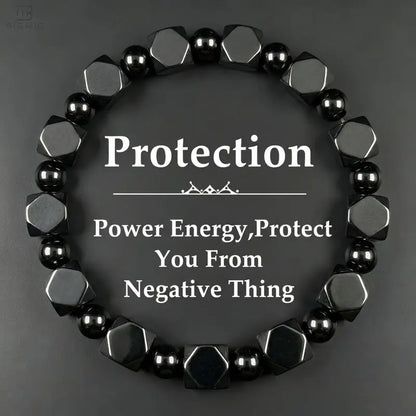 Energy Healing Bracelets for Men Minimalist Stone Jewelry Gifts