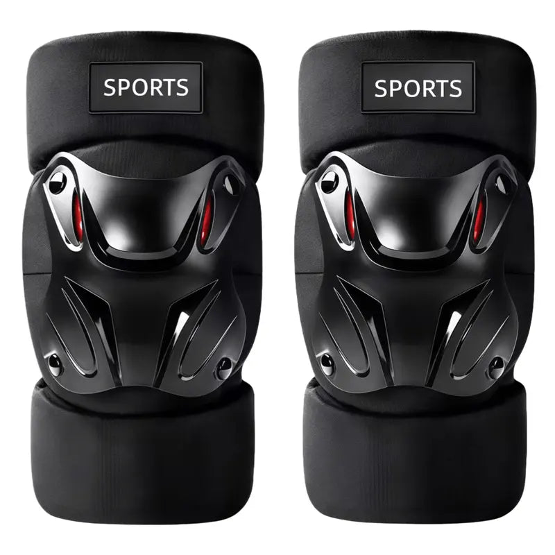 1 Pair Sports Knee Pads - Duty Protective Gear for Cycling, Skateboarding & Outdoor Activities