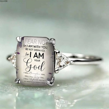 Women's Faith Scripture Ring