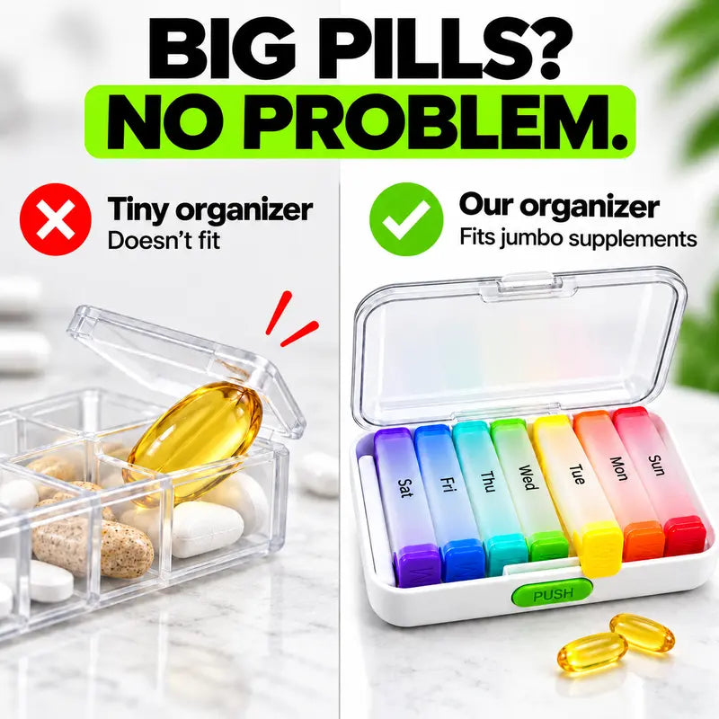 7-Day Lightproof Medicine Box