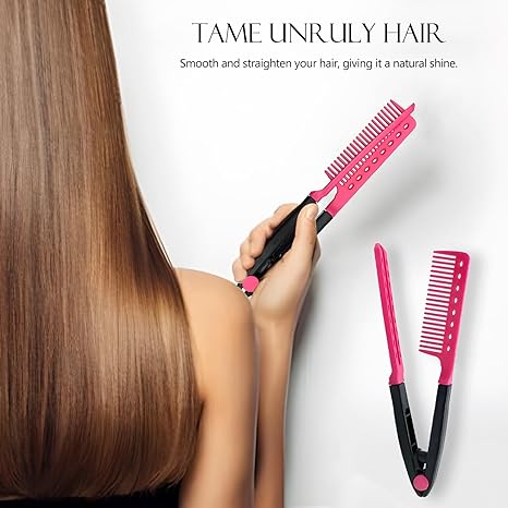 Grip Comb for Flat Iron