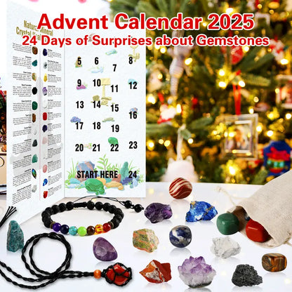 2026 Advent Calendar: Crystals and Healing Stones Christmas Countdown Calendar