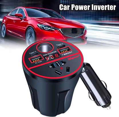 In-Car USB Fast-Charging Power Inverter