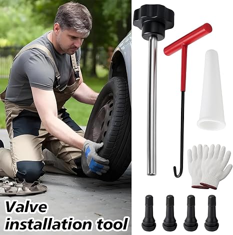 14-Piece Set Quick Change Tire Valve Tool Kit