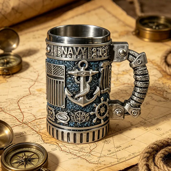 Military-Themed 3D Mug Collection