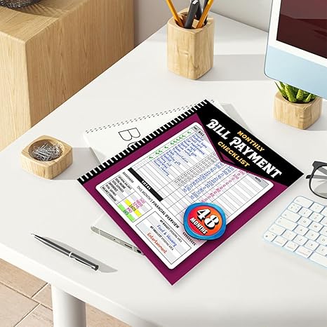 Monthly Bill Payment Checklist: Bill Tracker Notebook