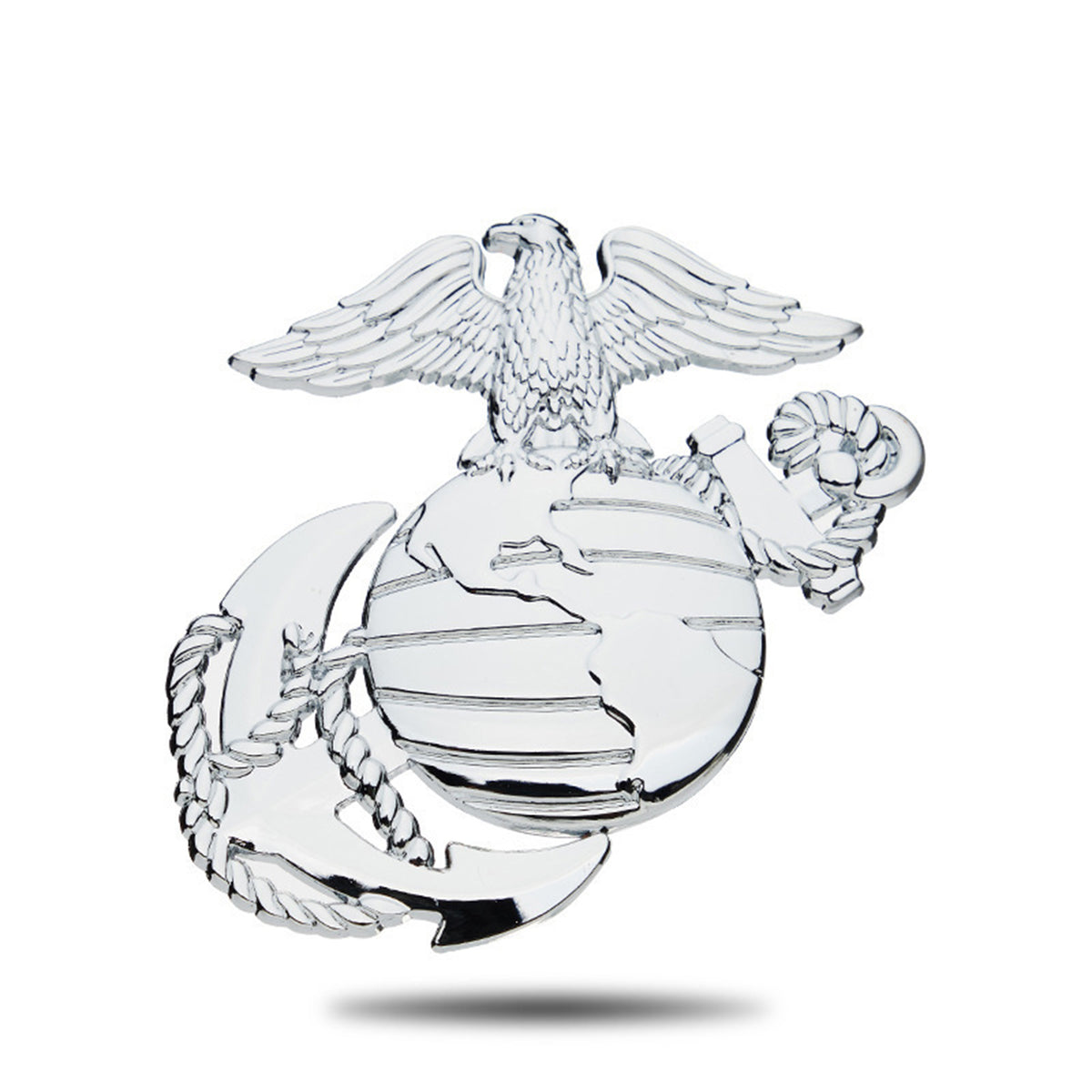 Marine Corps 3D Eagle Globe Anchor Car Emblem