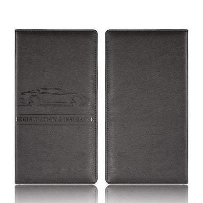 Car Registration & Insurance Holder – Vehicle Document Organizer for Interior Car Accessory