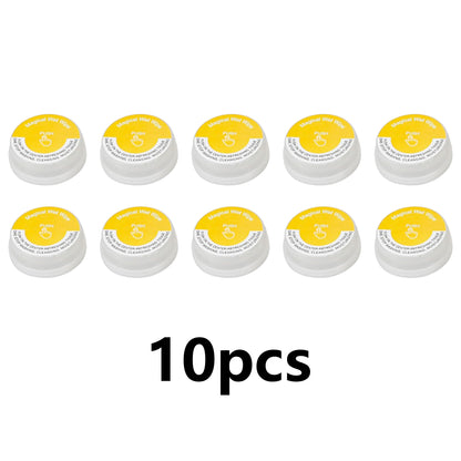 10 Pack Press Push Up Individually Sealed Wet Mini Wipes