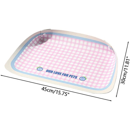 Cute Pet Feeding Mat Absorbent Pet Placemat